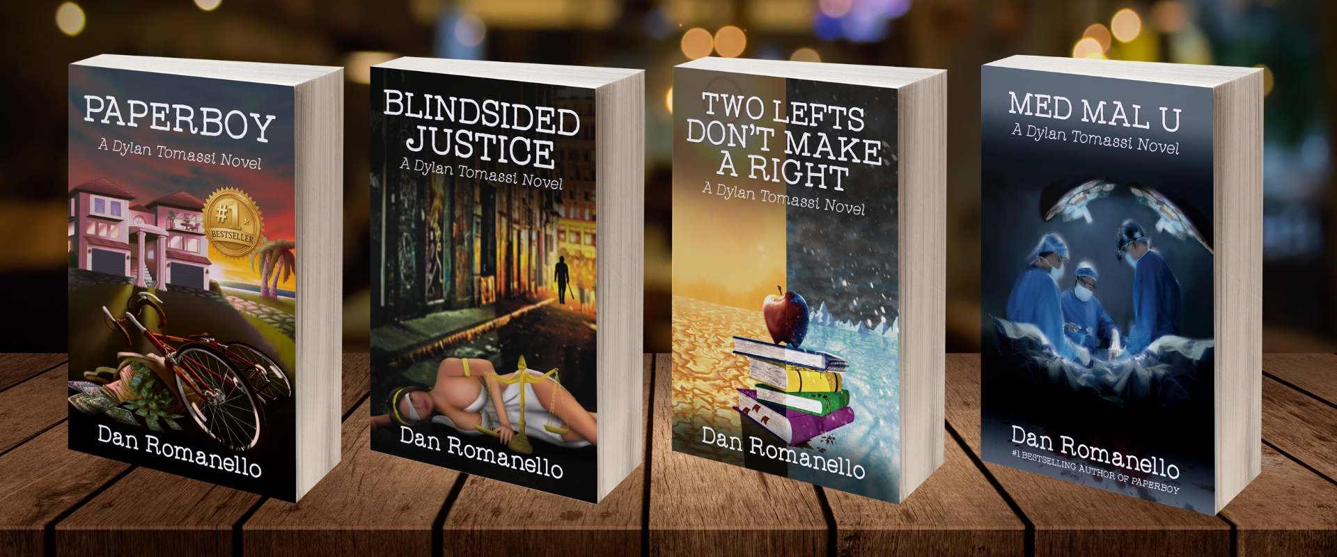 The Dylan Tomassi Series Books by Dan Romanello